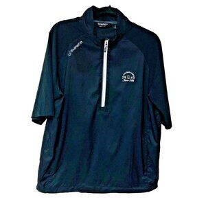 Sunice Golf Shirt Men's M Blk Amateur Four-Ball Weather Resist JUPITER HILLS‎